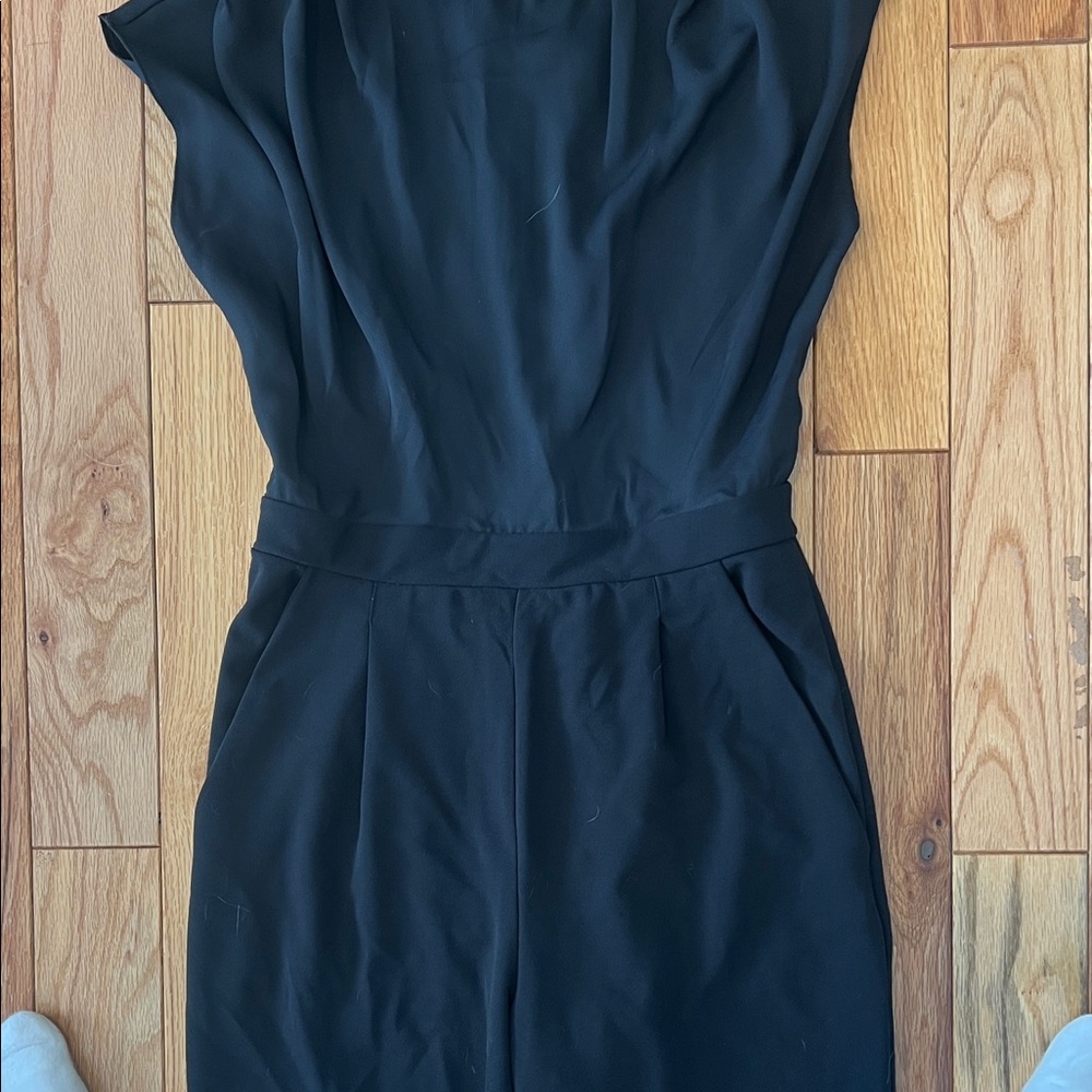 Express Classic Black Jumpsuit - Picture 4 of 4